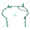 Уплотнительная прокладка 740.1002314-10 картера маховика автомобиля КАМАЗ, миниатюра — 0